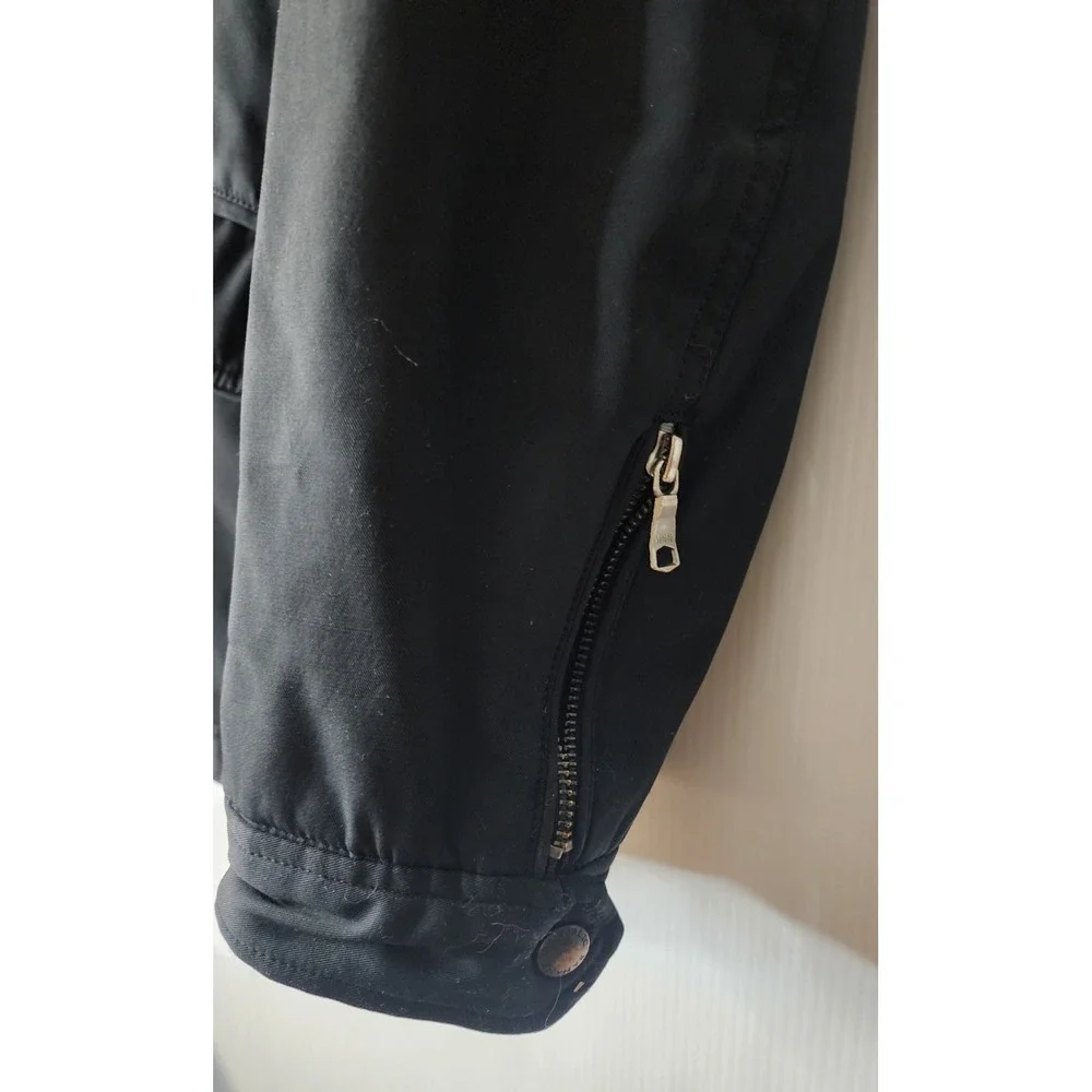 Banana Republic Mens Black Insulated Jacket 4 Front Pockets‎ Size XL